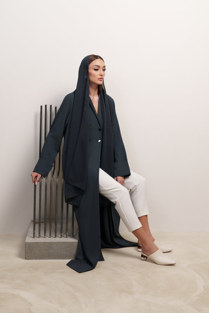 4 BUTTONS LUXURY ABAYA BLAZER 315