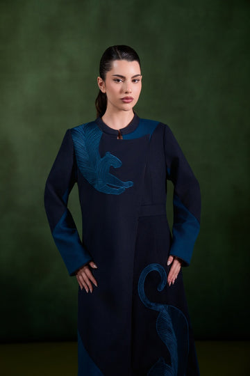 VINTAGE EMBROIDERED ABAYA