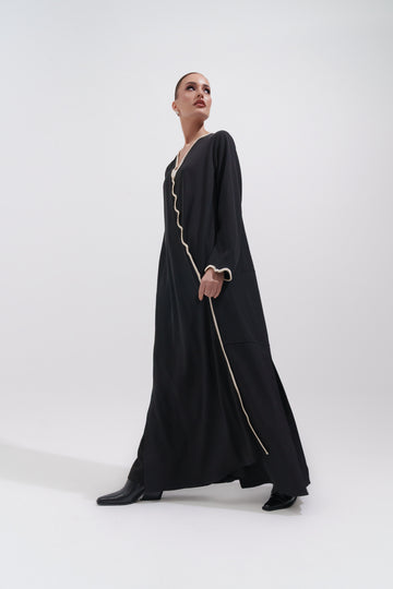 LONG BLACK ABAYA