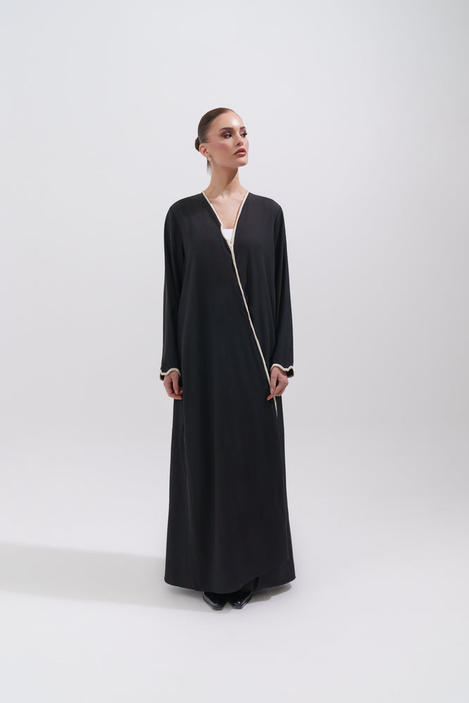 LONG BLACK ABAYA
