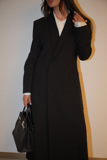 FASHION STAND COLAR POCKET COAT