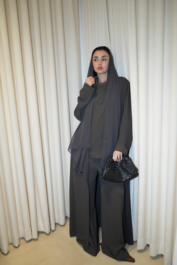 WOMEN 3 SETS RETRO ABAYA