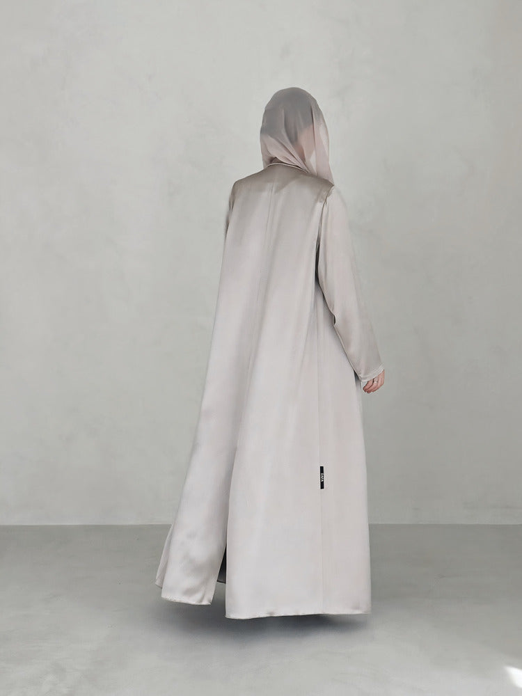 NEW RETRO SILK TRENCH COAT0 #044