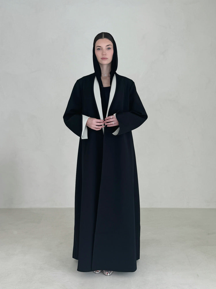 STANDING COLAR LUXURY ABAYA 114