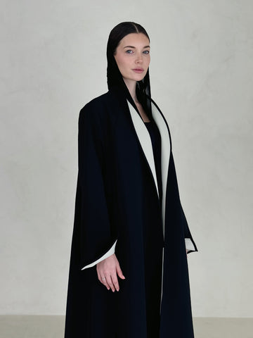 STANDING COLAR LUXURY ABAYA 114