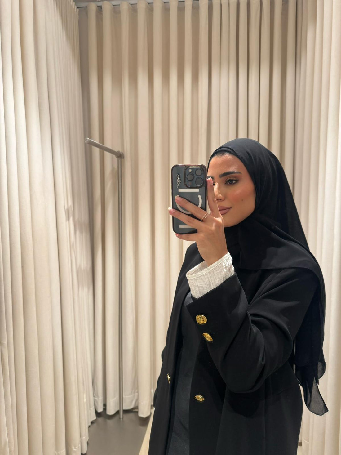 2 BUTTON LONG TRENCH COAT