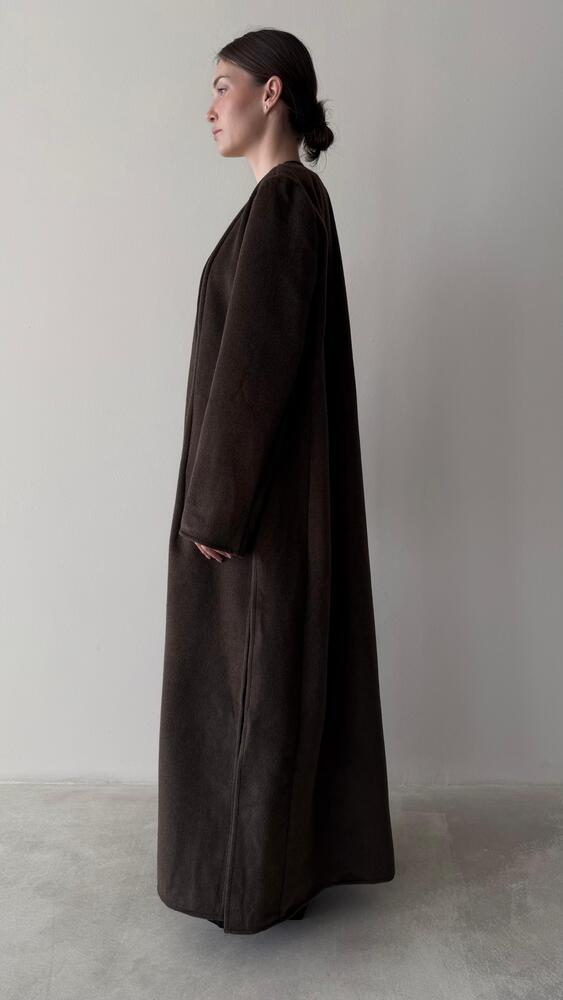 CASHUAL WARM COAT WOOLEN ABAYA