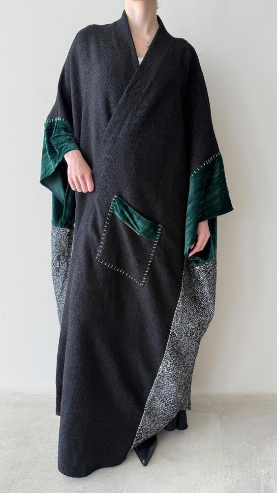 WOOLEN LONG LOOSE  ABAYA