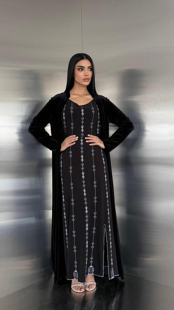 2-SET VELVET CLOSE DRESS