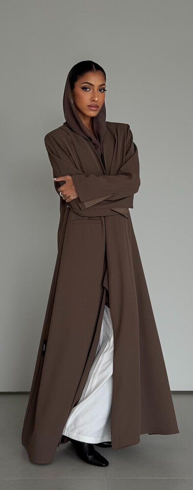 PARALLEL WAIST ABAYA