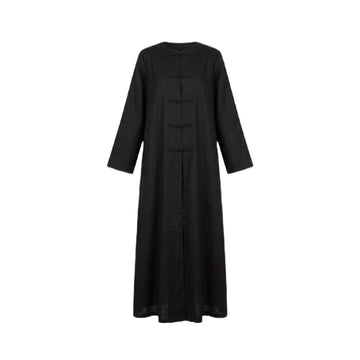 PANKOU LINEN ABAYA(#069)